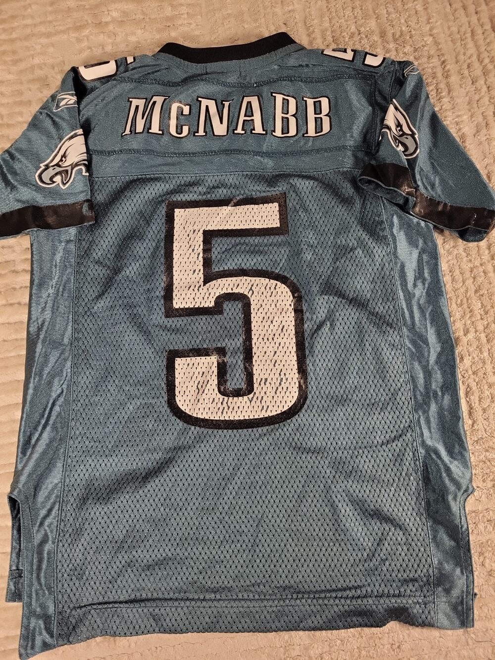 Reebok Donovan McNabb Philadelphia Eagles Jersey Football Youth Small 8 boys
